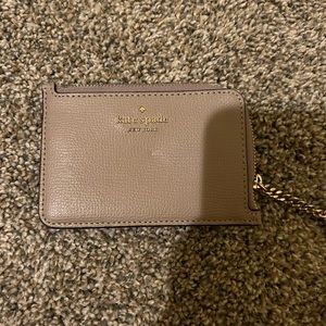Kate spade key chain card holder